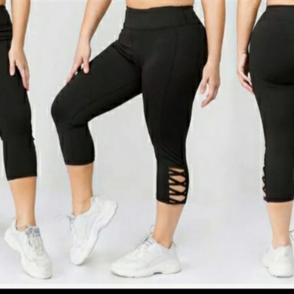 Zone Pro Pants & Jumpsuits Zone Pro Black Capri Leggings Poshmark